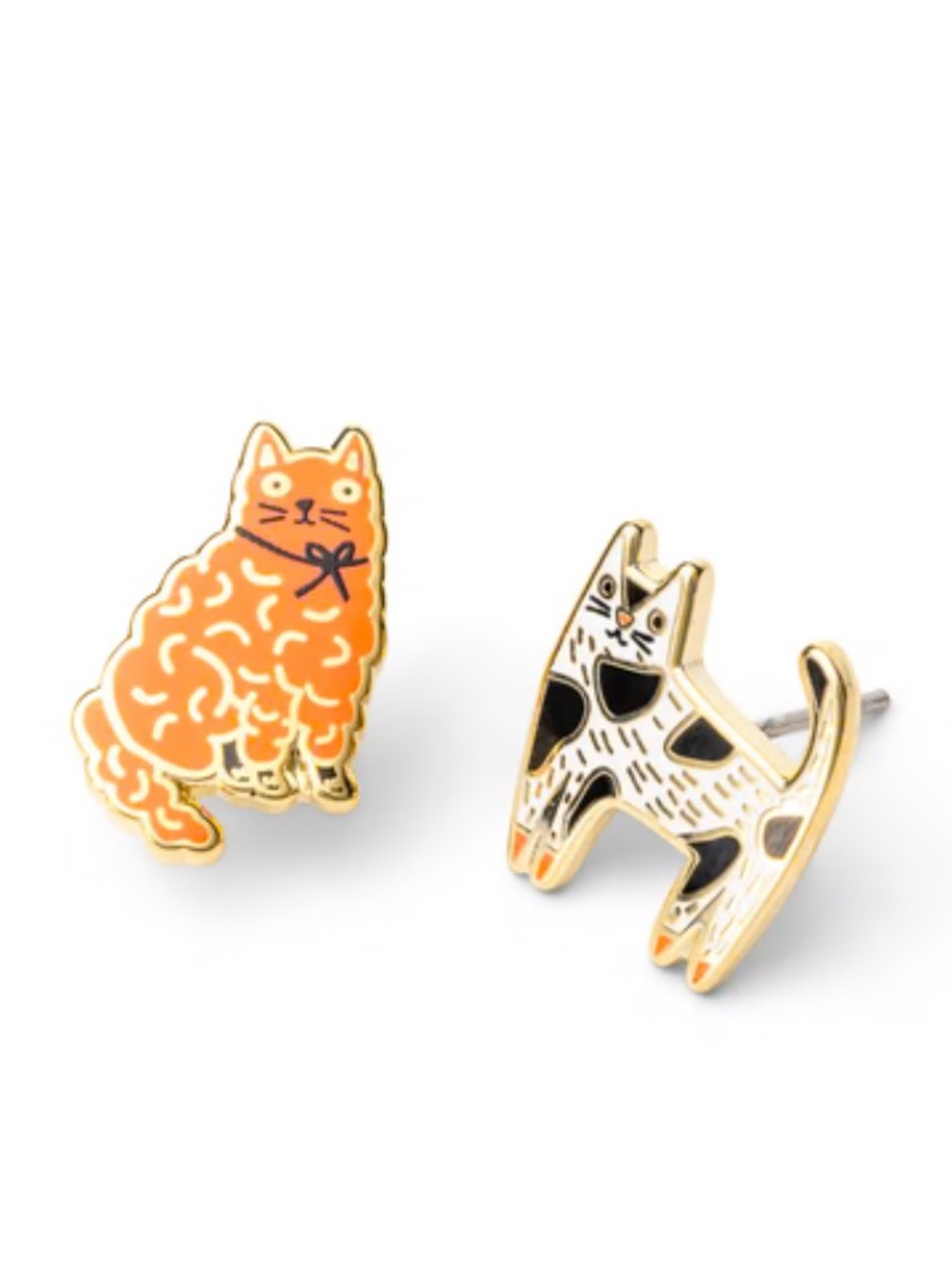 Yellow Owl Workshop Cat Earrings